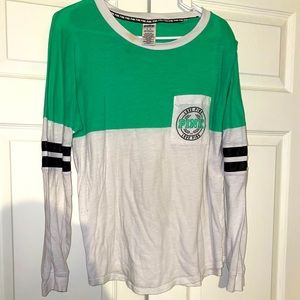 PINK long-sleeve tee